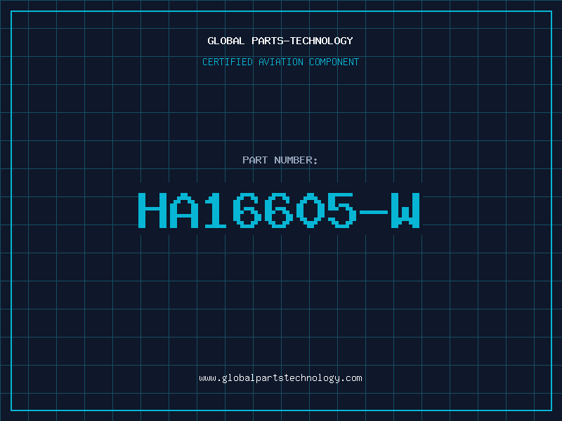Aviation Part HA16605-W