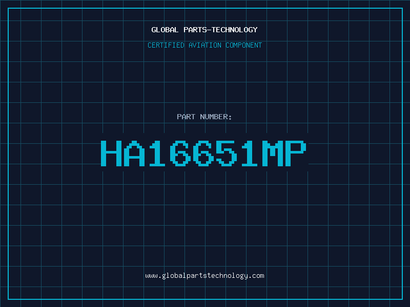 Aviation Part HA16651MP