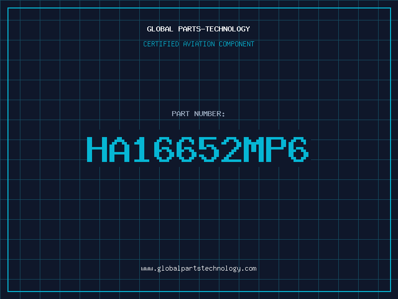 Aviation Part HA16652MP6