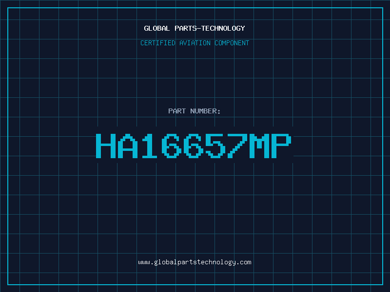 Aviation Part HA16657MP