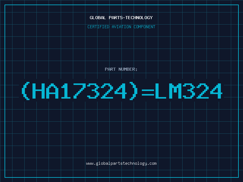 Aviation Part HA17324=LM324