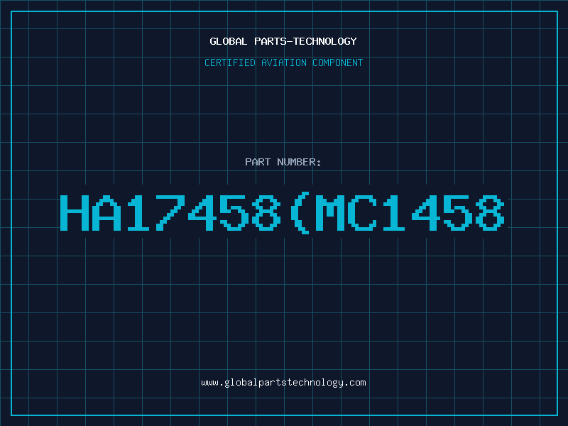 Aviation Part HA17458MC1458