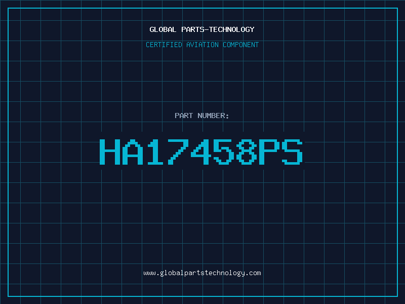 Aviation Part HA17458PS