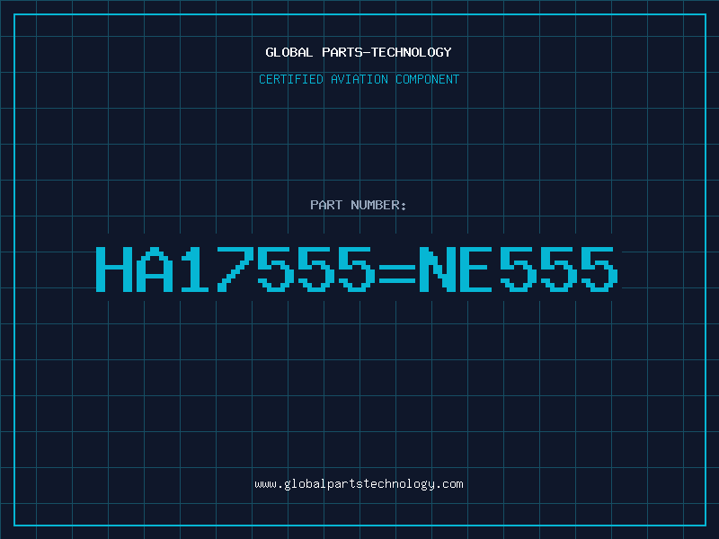 Aviation Part HA17555=NE555