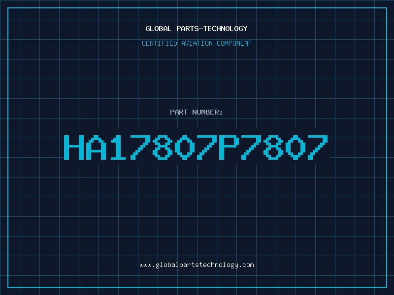 Aviation Part HA17807P7807