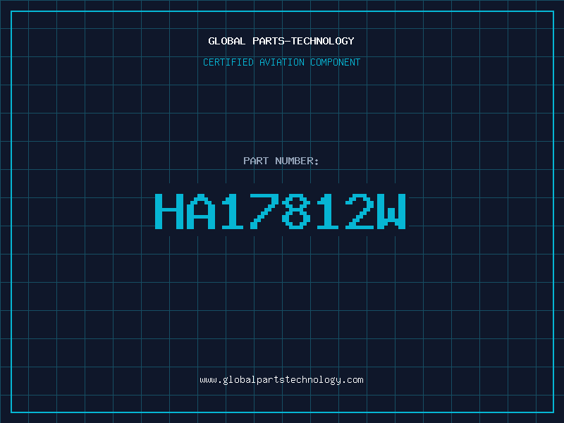 Aviation Part HA17812W