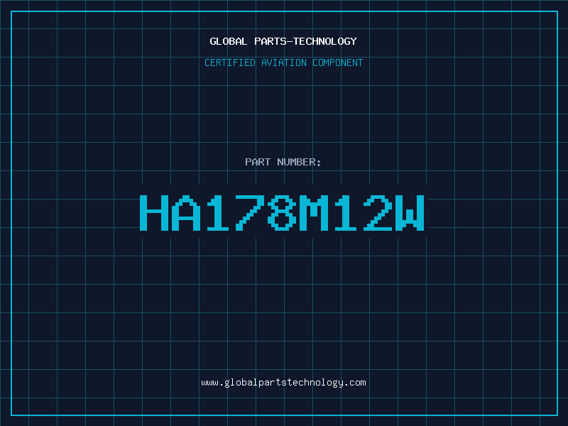 Aviation Part HA178M12W