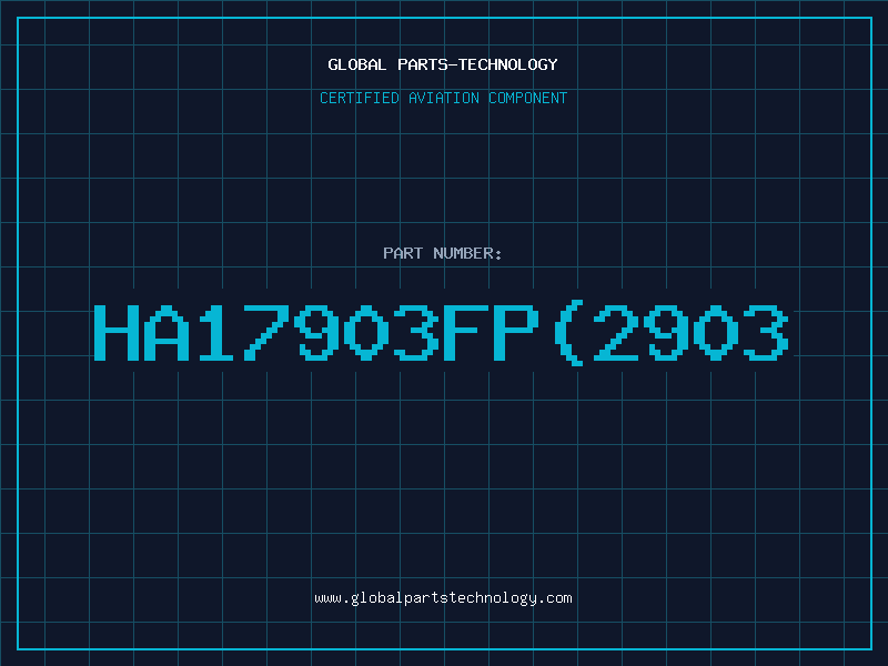 Aviation Part HA17903FP(2903