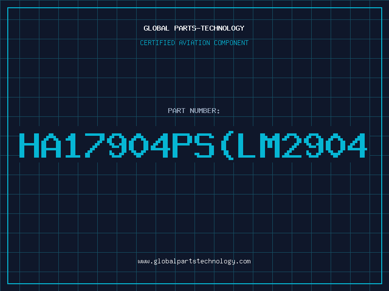 Aviation Part HA17904PS(LM2904