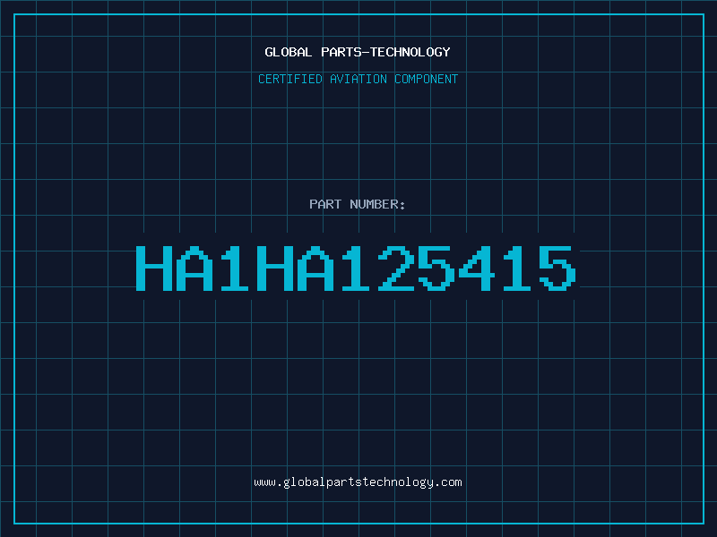 Aviation Part HA1HA125415