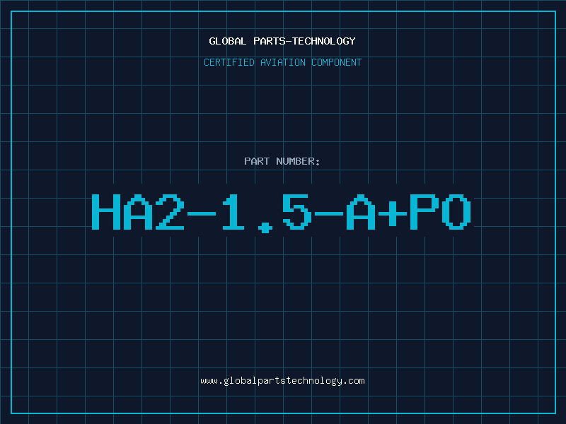 Aviation Part HA2-1.5-A+PO