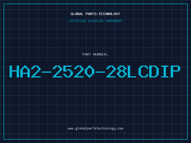 Aviation Part HA2-2520-28LCDIP