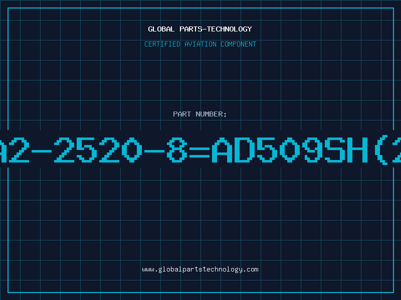 Aviation Part HA2-2520-8=AD509SH(24