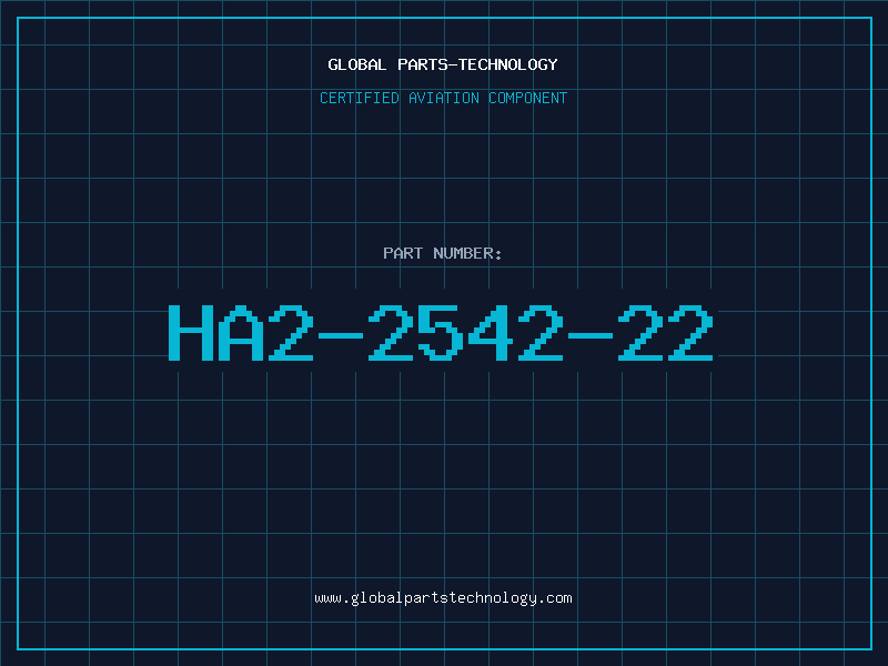 Aviation Part HA2-2542-22