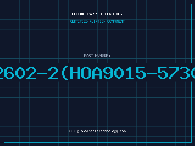 Aviation Part HA2-2602-2HOA9015-573018-1