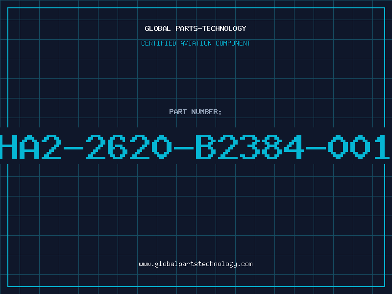 Aviation Part HA2-2620-B2384-001