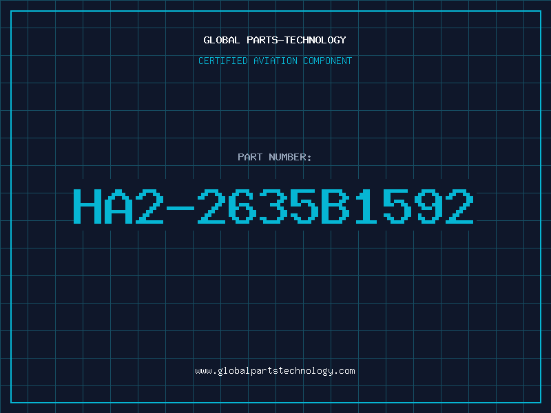Aviation Part HA2-2635B1592