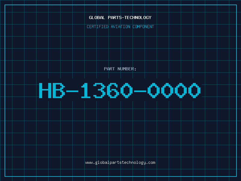Aviation Part HB-1360-0000