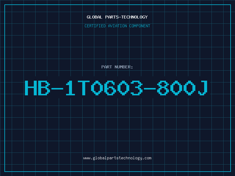 Aviation Part HB-1T0603-800J