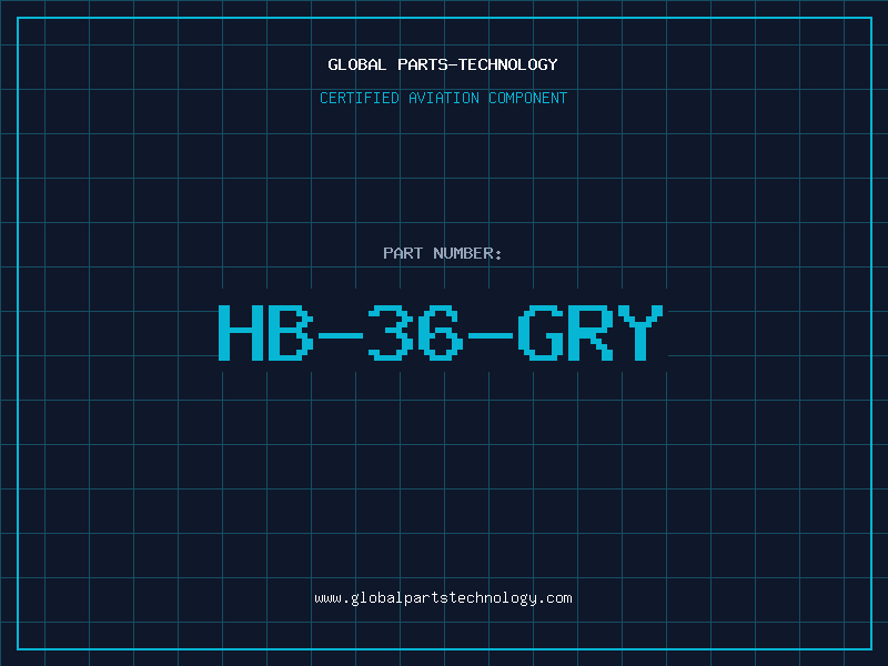 Aviation Part HB-36-GRY