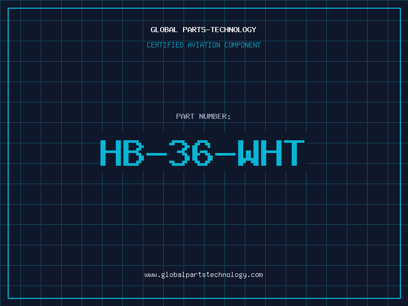 Aviation Part HB-36-WHT