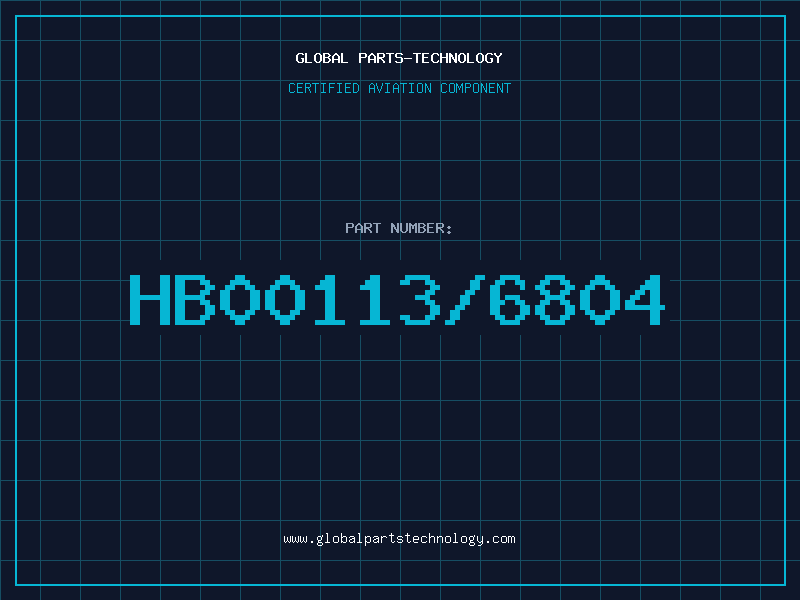 Aviation Part HB00113/6804