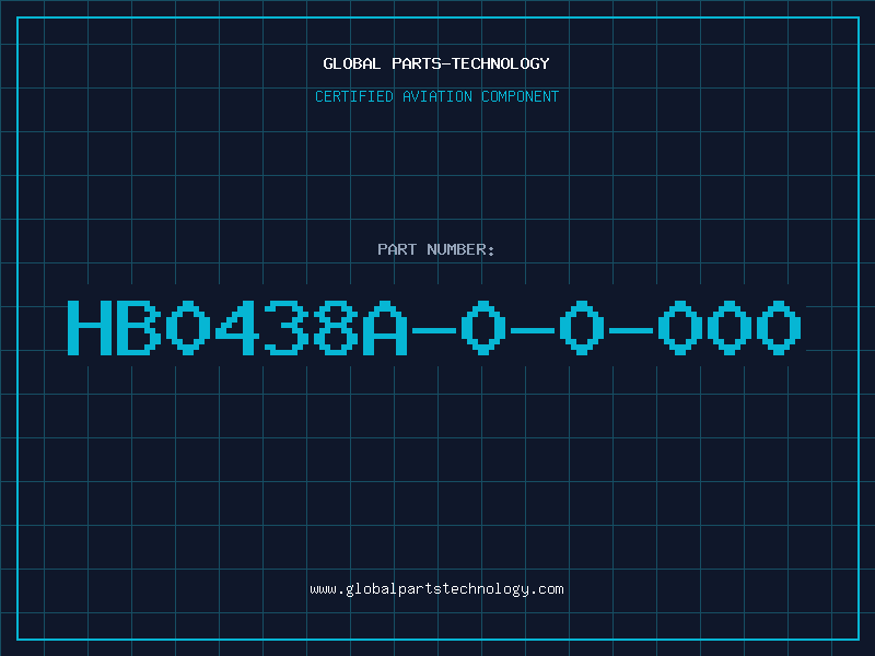 Aviation Part HB0438A-0-0-000