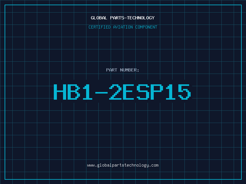 Aviation Part HB1-2ESP15
