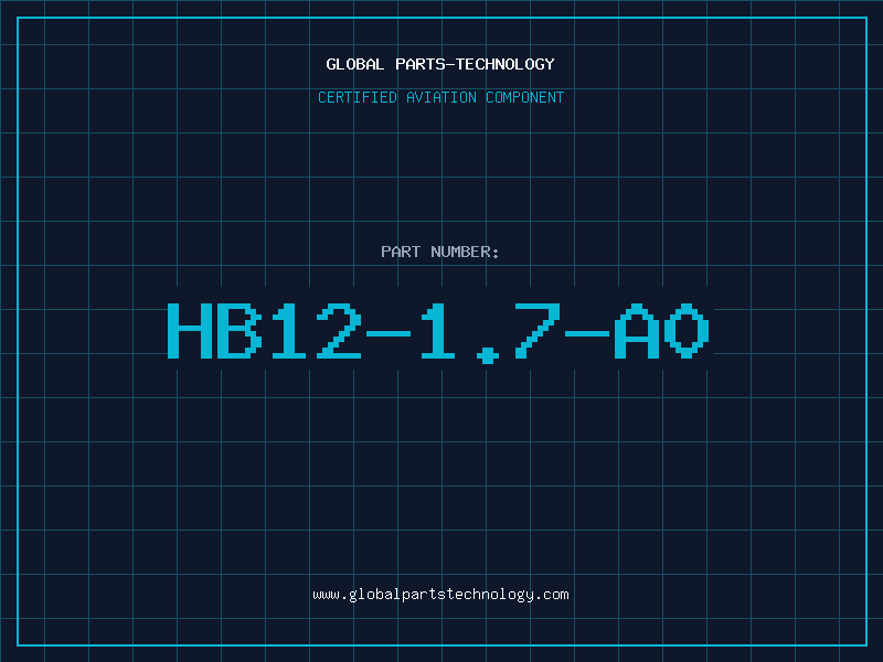 Aviation Part HB12-1.7-A0