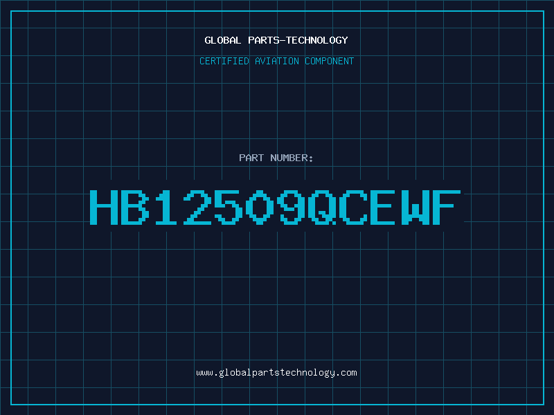 Aviation Part HB12509QCEWF