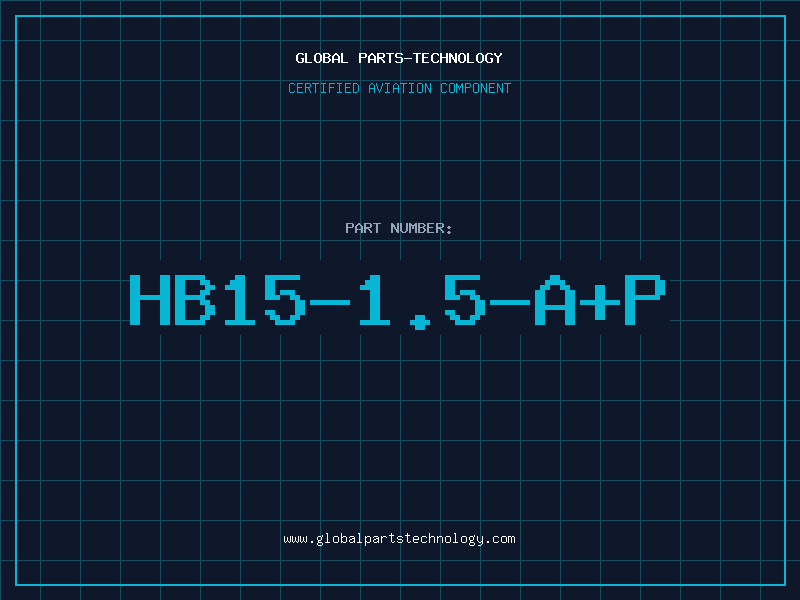 Aviation Part HB15-1.5-A+P