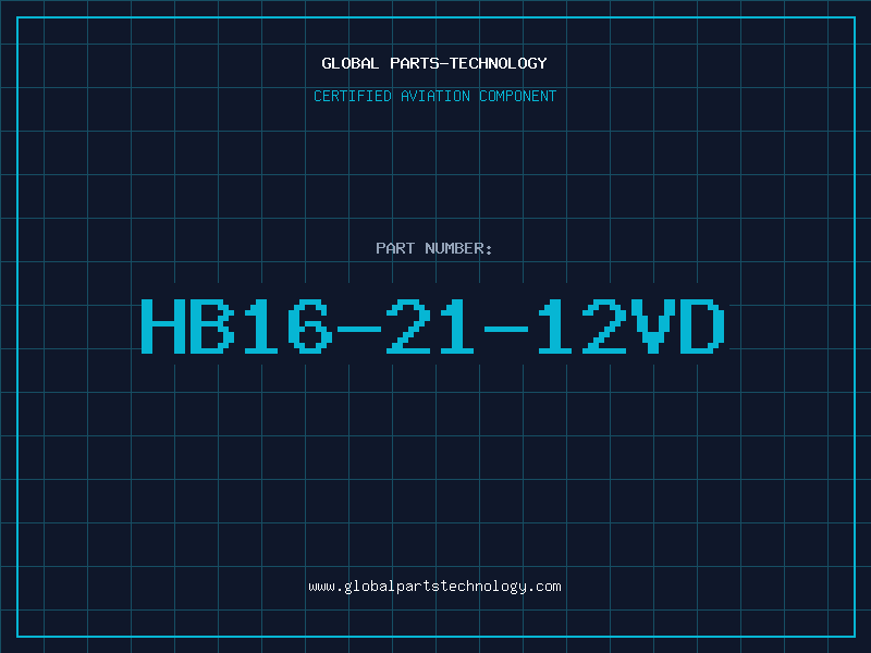 Aviation Part HB16-21-12VD