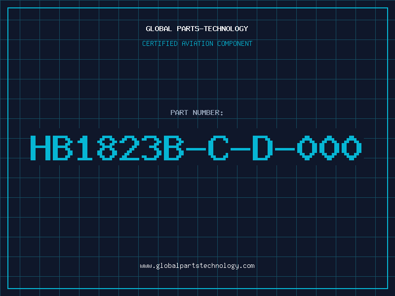 Aviation Part HB1823B-C-D-000