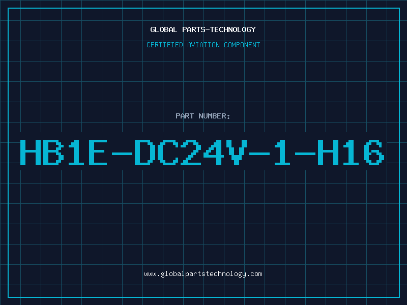 Aviation Part HB1E-DC24V-1-H16