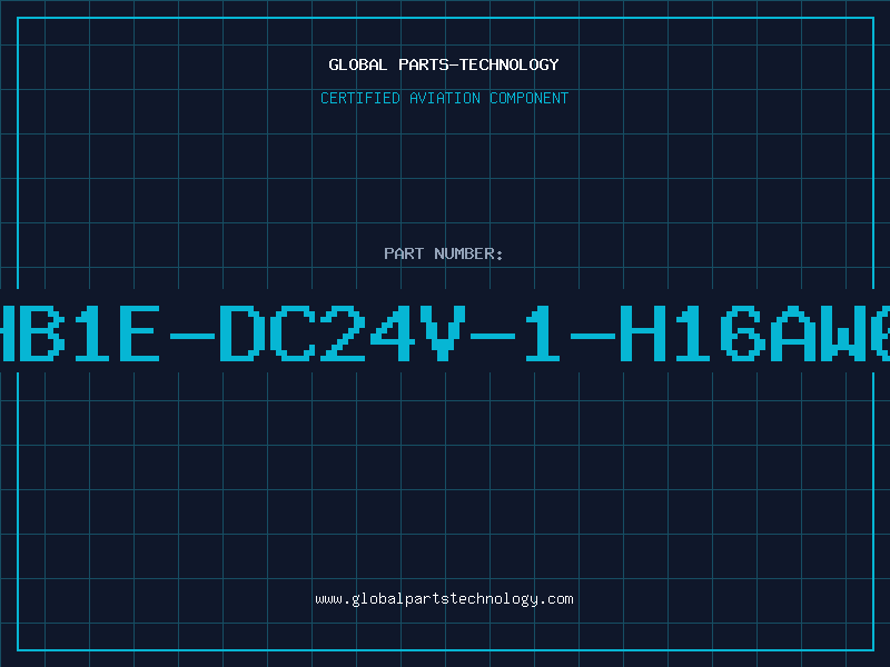 Aviation Part HB1E-DC24V-1-H16AW6