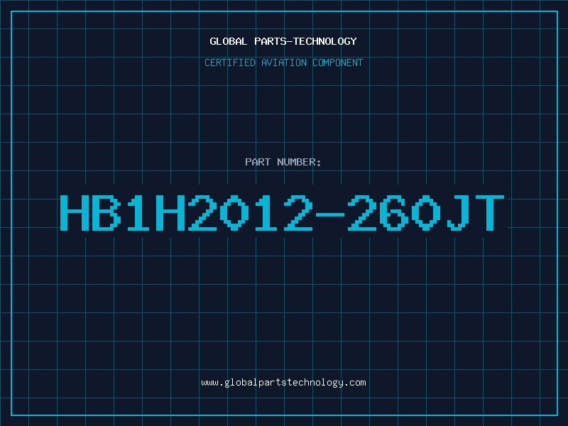 Aviation Part HB1H2012-260JT