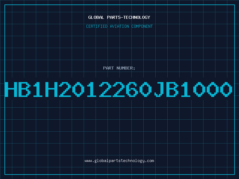 Aviation Part HB1H2012260JB1000