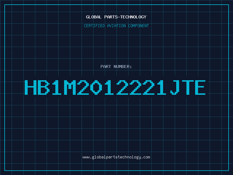 Aviation Part HB1M2012221JTE