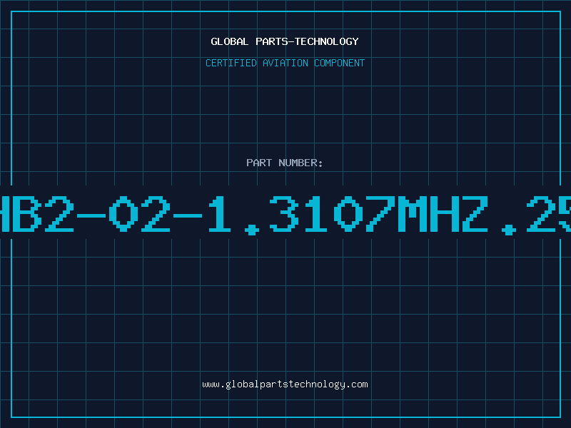 Aviation Part HB2-02-1.3107MHZ.25