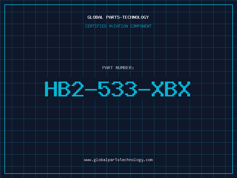 Aviation Part HB2-533-XBX
