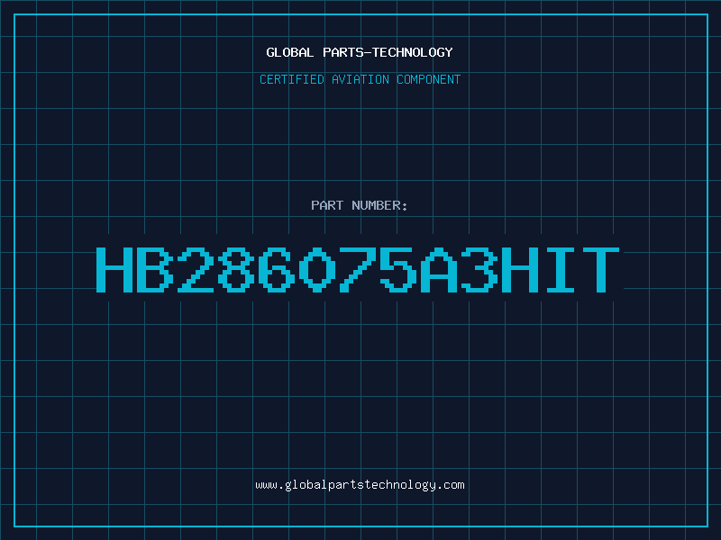 Aviation Part HB286075A3HIT