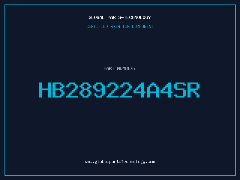 Aviation Part HB289224A4SR