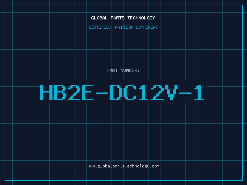 Aviation Part HB2E-DC12V-1