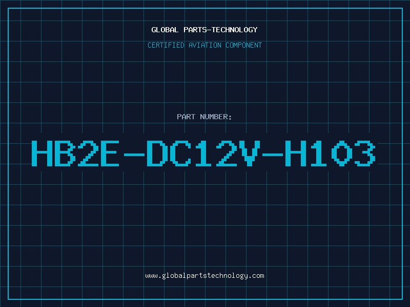 Aviation Part HB2E-DC12V-H103