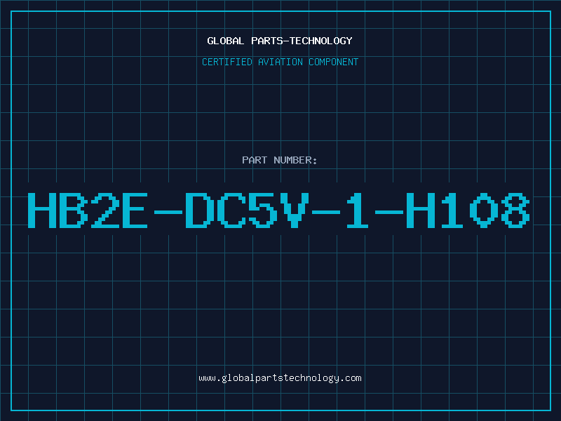 Aviation Part HB2E-DC5V-1-H108