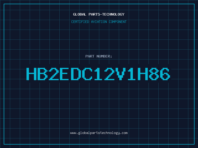 Aviation Part HB2EDC12V1H86