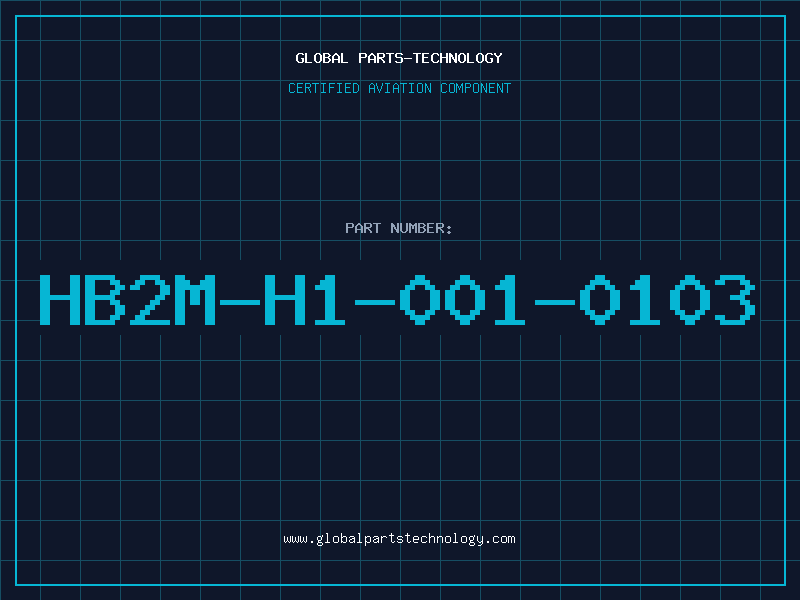Aviation Part HB2M-H1-001-0103