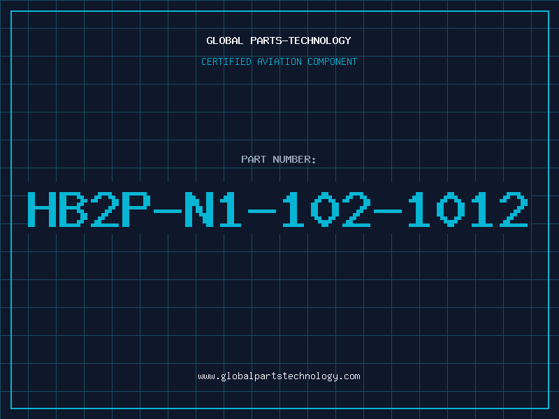 Aviation Part HB2P-N1-102-1012
