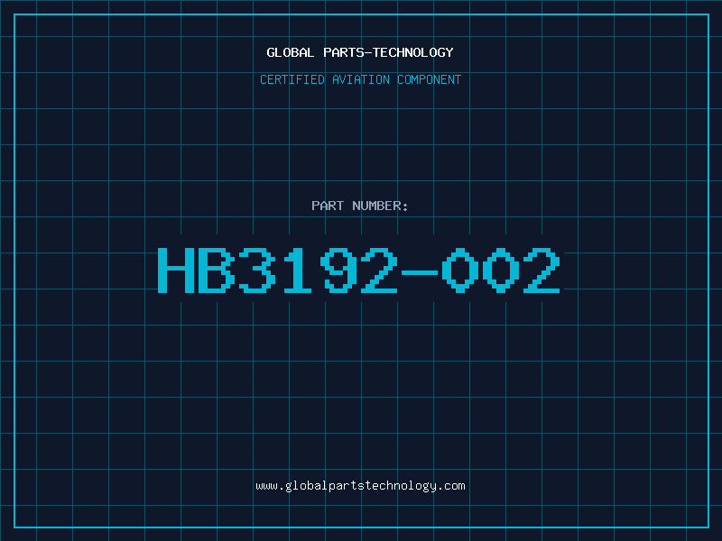 Aviation Part HB3192-002