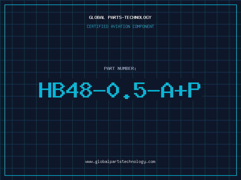 Aviation Part HB48-0.5-A+P